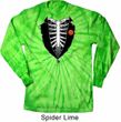 Halloween Tuxedo Long Sleeve Tie Dye Shirt