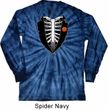 Halloween Tuxedo Long Sleeve Tie Dye Shirt