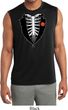 Halloween Tuxedo Mens Dry Wicking Sleeveless Shirt
