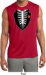Halloween Tuxedo Mens Dry Wicking Sleeveless Shirt