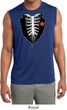 Halloween Tuxedo Mens Dry Wicking Sleeveless Shirt