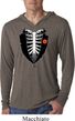 Halloween Tuxedo Mens Lightweight Hoodie Tee