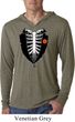 Halloween Tuxedo Mens Lightweight Hoodie Tee