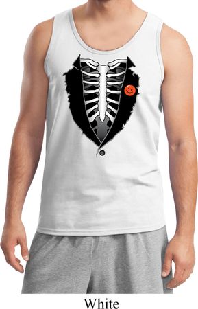 Halloween Tuxedo Mens Tank Top