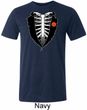 Halloween Tuxedo Mens Tri Blend Tee