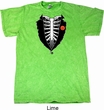 Halloween Tuxedo Mineral Washed Tie Dye T-shirt