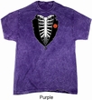Halloween Tuxedo Mineral Washed Tie Dye T-shirt