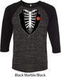 Halloween Tuxedo Raglan Shirt