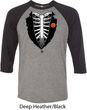 Halloween Tuxedo Raglan Shirt