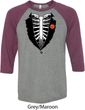 Halloween Tuxedo Raglan Shirt