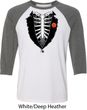 Halloween Tuxedo Raglan Shirt