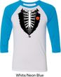 Halloween Tuxedo Raglan Shirt