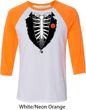 Halloween Tuxedo Raglan Shirt