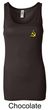 Hammer and Sickle Tank Top Ladies Longer Length Tanktop Pocket Print