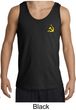 Hammer and Sickle Tank Top Yellow Logo Pocket Print Tanktop