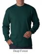 Hanes Beefy Shirt Long Sleeve Cotton Tee T-Shirt
