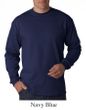 Hanes Beefy Shirt Long Sleeve Cotton Tee T-Shirt