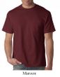 Hanes 5190P Beefy Shirt With Pocket Cotton Tee T-Shirt