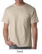 Hanes 5190P Beefy Shirt With Pocket Cotton Tee T-Shirt
