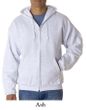 Hanes Full Zip Hoodie Sweatshirt EcoSmart Hooded Sweat Shirt