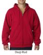 Hanes Full Zip Hoodie Sweatshirt EcoSmart Hooded Sweat Shirt