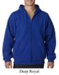 Hanes Full Zip Hoodie Sweatshirt EcoSmart Hooded Sweat Shirt