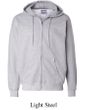 Hanes Full Zip Hoodie Sweatshirt Ultimate Cotton Hoody Sweat Shirt