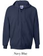 Hanes Full Zip Hoodie Sweatshirt Ultimate Cotton Hoody Sweat Shirt