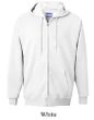 Hanes Full Zip Hoodie Sweatshirt Ultimate Cotton Hoody Sweat Shirt