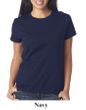 Hanes Ladies Shirt 100% Ring Spun Cotton Tee T-Shirt