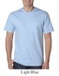Hanes H5590 Tagless T-Shirt With Pocket Tee Shirt - Pocket T-shirts