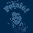 Happy Days Kids T-shirt  - Don't be a Potsy Youth Navy Blue Tee