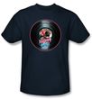 Happy Days Kids T-shirt - On the Record Youth Navy Blue Tee Shirt