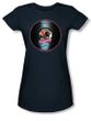 Happy Days Shirt On The Record Juniors Navy Tee Shirt