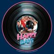 Happy Days Shirt On The Record Juniors Navy Tee Shirt