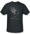 Happy Days T-shirt - Cool Fonz Adult Charcoal Shirt