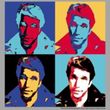 Happy Days T-shirt Fonz Pop Adult Silver Gray Tee Shirt