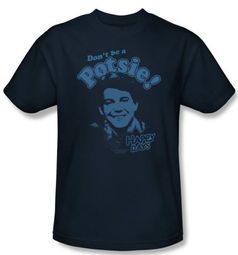 Happy Days T-shirt Potsy Adult Navy Blue Tee Shirt