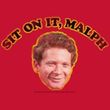 Happy Days T-shirt - Ralph Malph Adult Red Tee Shirt