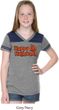 Happy Halloween with Pumpkin Girls Football Tee