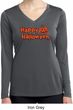 Happy Halloween with Pumpkin Ladies Dry Wicking Long Sleeve