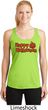 Happy Halloween with Pumpkin Ladies Dry Wicking Racerback