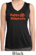 Happy Halloween with Pumpkin Ladies Dry Wicking Sleeveless Shirt