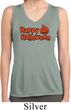 Happy Halloween with Pumpkin Ladies Dry Wicking Sleeveless Shirt