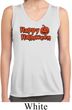 Happy Halloween with Pumpkin Ladies Dry Wicking Sleeveless Shirt