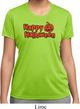 Happy Halloween with Pumpkin Ladies Dry Wicking T-shirt