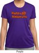Happy Halloween with Pumpkin Ladies Dry Wicking T-shirt