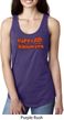 Happy Halloween with Pumpkin Ladies Ideal Racerback