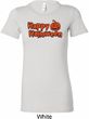 Happy Halloween with Pumpkin Ladies Longer Length Shirt