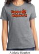Happy Halloween with Pumpkin Ladies T-shirt